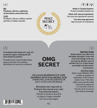 Load image into Gallery viewer, Shampoing naturel pour chien et chat OMG Secret