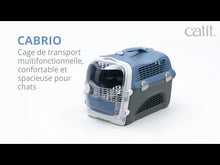 Load and play video in Gallery viewer, Cage de transport multifonctionnelle Cabrio Catit, couleurs assorties + CADEAUX