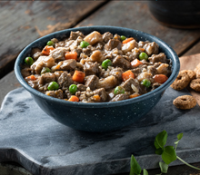 Load image into Gallery viewer, Canned dog food FROMMBALAYA - PORK, VEGETABLES AND RICE STEW