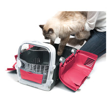 Load image into Gallery viewer, Catit Cabrio Multifunctional Carrier, Cherry Red