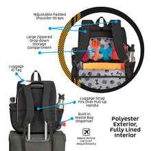 Load image into Gallery viewer, Zeus Deluxe Cloth Cage, Grey/Black, Extra Extra Large