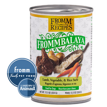 Load image into Gallery viewer, Canned dog food FROMMBALAYA - LAMB, VEGETABLES AND RICE STEW