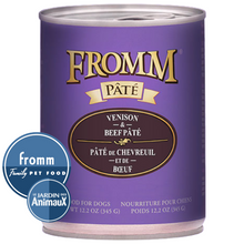 Load image into Gallery viewer, Canned dog FROMM - PATE OF BEEF AND DEER