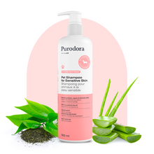 Load image into Gallery viewer, Purodora - Shampoo for animals with sensitive skin - 500 ml