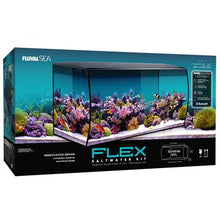 Load image into Gallery viewer, Aquarium équipé Flex Fluval Sea d’eau de mer, noir, 123 L (32,5 gal US) - Boutique Le Jardin Des Animaux -AquariumBoutique Le Jardin Des Animaux14994