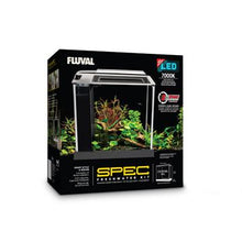 Load image into Gallery viewer, Aquarium équipé SPEC Fluval, noir, 10 L (2,6 gal US) - Boutique Le Jardin Des Animaux -AquariumBoutique Le Jardin Des Animaux10515