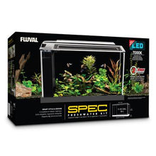 Load image into Gallery viewer, Aquarium équipé SPEC Fluval, noir, 19 L (5 gal US) - Boutique Le Jardin Des Animaux -AquariumBoutique Le Jardin Des Animaux10516
