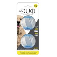 Load image into Gallery viewer, Balle Duo Zeus phosphorescente avec organe sonore, paquet de 2, diam. 6,3 cm - Boutique Le Jardin Des Animaux -jouet chienBoutique Le Jardin Des Animaux