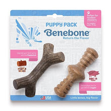 Load image into Gallery viewer, Benebone chiot, Maple Stick et Zaggler au bacon - Boutique Le Jardin Des Animaux -Jouet chienBoutique Le Jardin Des Animaux283-00470