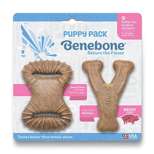 Load image into Gallery viewer, Benebone chiot, Wishbone et Dental Chew, Bacon - Boutique Le Jardin Des Animaux -Jouet chienBoutique Le Jardin Des Animaux283-00449