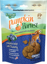 Load image into Gallery viewer, Biscuits pour chien tendre Pumpkin Harvest bleuet et citrouille, Emerald Pet - Boutique Le Jardin Des Animaux -Gâterie pour chienBoutique Le Jardin Des AnimauxEMT00645