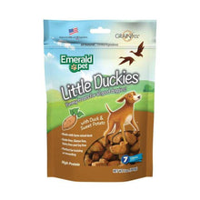 Load image into Gallery viewer, Biscuits santé Little Duckies Canard et patate douce, pour chien, Emerald Pet - Boutique Le Jardin Des Animaux -Gâterie pour chienBoutique Le Jardin Des AnimauxEMT00426