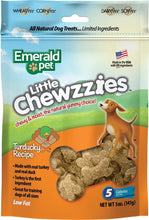 Load image into Gallery viewer, Biscuits tendre Little Chewzzies Dinde et canard, pour chien, Emerald Pet - Boutique Le Jardin Des Animaux -Gâterie pour chienBoutique Le Jardin Des AnimauxEMT00487