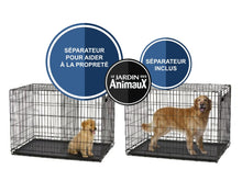 Load image into Gallery viewer, Cage métallique pour chien. 36” X 22” X 24” - Boutique Le Jardin Des Animaux -CageBoutique Le Jardin Des AnimauxBZ10680
