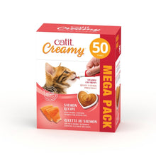 Load image into Gallery viewer, Catit Creamy régal crémeux en tube au saumon - Boutique Le Jardin Des Animaux -Gâterie pour chatBoutique Le Jardin Des Animaux44437