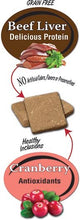 Load image into Gallery viewer, Benny Bully's Cranberry Dog Treats 58g