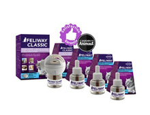 Load image into Gallery viewer, Diffuseur Feliway Classic + recharges, 120 jours - Boutique Le Jardin Des Animaux -SoinsBoutique Le Jardin Des AnimauxKIT départ et 2 recharges