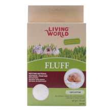 Load image into Gallery viewer, Duvet Living World pour hamsters, 60 g (2 oz) - Boutique Le Jardin Des Animaux -Accessoire petit mammifèreBoutique Le Jardin Des Animaux61282