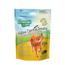 Load image into Gallery viewer, Gâteries dentaires sans-grain pour chats, dinde et canard, Emerald Pet - Boutique Le Jardin Des Animaux -Gâterie pour chatBoutique Le Jardin Des AnimauxEMT00408