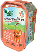 Load image into Gallery viewer, Gâteries dentaires sans-grain pour chats, saumon, Emerald Pet - Boutique Le Jardin Des Animaux -Gâterie pour chatBoutique Le Jardin Des AnimauxEMT00615