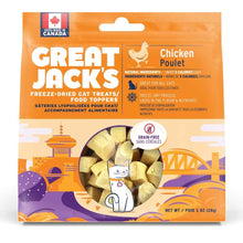 Load image into Gallery viewer, Gâteries lyophilisées pour chat Great Jack's - Poulet - Boutique Le Jardin Des Animaux -Gâterie pour chatBoutique Le Jardin Des Animauxcay01180