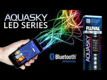 Load and play video in Gallery viewer, Fluval Aquasky LED Bar Light with Bluetooth Capability, 18W, 24-36" (61-91cm)