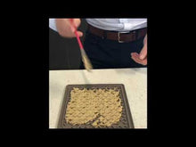 Load and play video in Gallery viewer, Therapeutic Silicone Licking Mat - Medium - 8" x 8" - Warm Gray