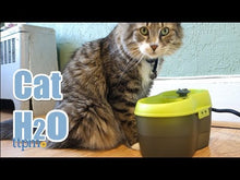 Load and play video in Gallery viewer, Dog H2O- Wireless drinking fountain for dogs 6 liters blue