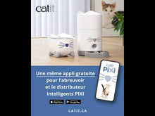 Load and play video in Gallery viewer, Catit PIXI Smart Dispenser with Remote Control App