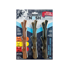 Load image into Gallery viewer, Jouet à mâchonner NOSH Zeus en forme de bâtonnet, 20 cm (7,8 po), paquet de 3 - Boutique Le Jardin Des Animaux -Jouet chienBoutique Le Jardin Des Animaux96446