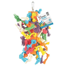 Load image into Gallery viewer, Jouet d’enrichissement SMART.PLAY HARI pour perroquets, bloc avec cordes à tirer - Boutique Le Jardin Des Animaux -Accessoire pour oiseauxBoutique Le Jardin Des Animaux81000