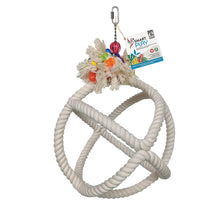 Load image into Gallery viewer, Jouet d’enrichissement SMART.PLAY HARI pour perroquets, satellite en cordes, moyen - Boutique Le Jardin Des Animaux -Accessoire pour oiseauxBoutique Le Jardin Des Animaux81009
