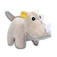 Load image into Gallery viewer, Jouet Safari Zeus pour chiens, rhinocéros beige - Boutique Le Jardin Des Animaux -jouet chienBoutique Le Jardin Des Animaux97103