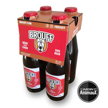Load image into Gallery viewer, La bière pour chiens Brouff, 250 ml. par bouteille - Boutique Le Jardin Des Animaux -Gâterie pour chienBoutique Le Jardin Des AnimauxBR001960