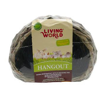 Load image into Gallery viewer, Living World Hutte Hangout en jonc naturel tissé pour petits mammifères - Boutique Le Jardin Des Animaux -Accessoire petit mammifèreBoutique Le Jardin Des Animaux61440