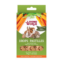 Load image into Gallery viewer, Living World régals pastilles arôme carottes pour petits mammifères - Boutique Le Jardin Des Animaux -Gâterie petit mammifèreBoutique Le Jardin Des Animaux60480