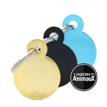 Load image into Gallery viewer, Médaille collection basic, ROND GRAND, couleurs variées - Boutique Le Jardin Des Animaux -médailleBoutique Le Jardin Des Animaux