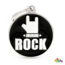 Load image into Gallery viewer, Médaille collection Charms, "ROCK", GRAND - Boutique Le Jardin Des Animaux -médailleBoutique Le Jardin Des AnimauxCH17ROCK