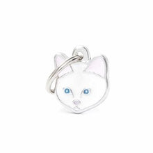 Load image into Gallery viewer, Médaille pour chat collection Friends, EUROPEAN SHORTHAIR, Couleurs variées - Boutique Le Jardin Des Animaux -médailleBoutique Le Jardin Des AnimauxMF36NWHITE