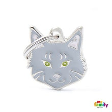 Load image into Gallery viewer, Médaille pour chat collection Friends, MAINE COON, Couleurs variées - Boutique Le Jardin Des Animaux -médailleBoutique Le Jardin Des AnimauxMF39