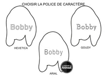 Load image into Gallery viewer, Médaille pour chien collection Friends, BASSET, Couleurs variées - Boutique Le Jardin Des Animaux -médailleBoutique Le Jardin Des AnimauxMF02