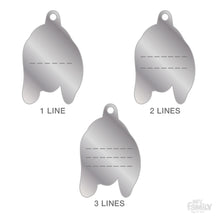 Load image into Gallery viewer, Médaille pour chien collection Friends, BASSET, Couleurs variées - Boutique Le Jardin Des Animaux -médailleBoutique Le Jardin Des AnimauxMF02