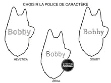 Load image into Gallery viewer, Médaille pour chien collection Friends, BERGER ALLEMAND, Couleurs variées - Boutique Le Jardin Des Animaux -médailleBoutique Le Jardin Des AnimauxMF14BLACK