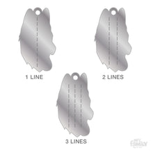 Load image into Gallery viewer, Médaille pour chien collection Friends, BERGER ALLEMAND, Couleurs variées - Boutique Le Jardin Des Animaux -médailleBoutique Le Jardin Des AnimauxMF14BLACK