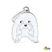 Load image into Gallery viewer, Médaille pour chien collection Friends, BICHON MALTAIS - Boutique Le Jardin Des Animaux -médailleBoutique Le Jardin Des AnimauxMF33