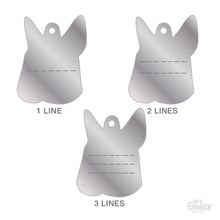 Load image into Gallery viewer, Médaille pour chien collection Friends, BULL TERRIER, Couleurs variées - Boutique Le Jardin Des Animaux -médailleBoutique Le Jardin Des AnimauxMF21BROWN