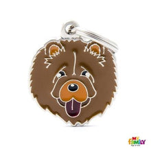 Load image into Gallery viewer, Médaille pour chien collection Friends, CHOW CHOW - Boutique Le Jardin Des Animaux -médailleBoutique Le Jardin Des AnimauxMF10