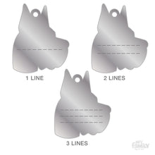 Load image into Gallery viewer, Médaille pour chien collection Friends, DANOIS, Couleurs variées - Boutique Le Jardin Des Animaux -médailleBoutique Le Jardin Des AnimauxMF01