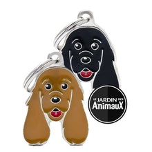 Load image into Gallery viewer, Médaille pour chien collection Friends, ÉPAGNEUIL COCKER, Couleurs variées - Boutique Le Jardin Des Animaux -médailleBoutique Le Jardin Des AnimauxMF12