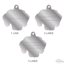 Load image into Gallery viewer, Médaille pour chien collection Friends, FLAT COAT RETRIEVER - Boutique Le Jardin Des Animaux -médailleBoutique Le Jardin Des AnimauxMF103